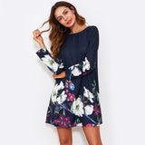 Printed Flower Dress