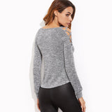 Crisscross Long Sleeve Shirt