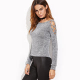 Crisscross Long Sleeve Shirt