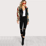 Fur Sleeved Biker Jacket