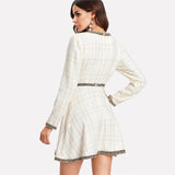 Peal Long Sleeved Dress