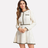Peal Long Sleeved Dress