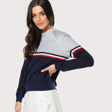 Two Tone Sweatshirt